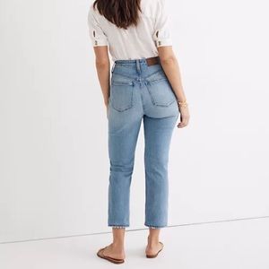 Madewell Curvy Classic Straight Jeans